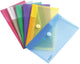 Tarifold Dokumentenmappen-Kollektion Farbe für Scheckformat (250 x 135 mm), Packung mit 6 Stück