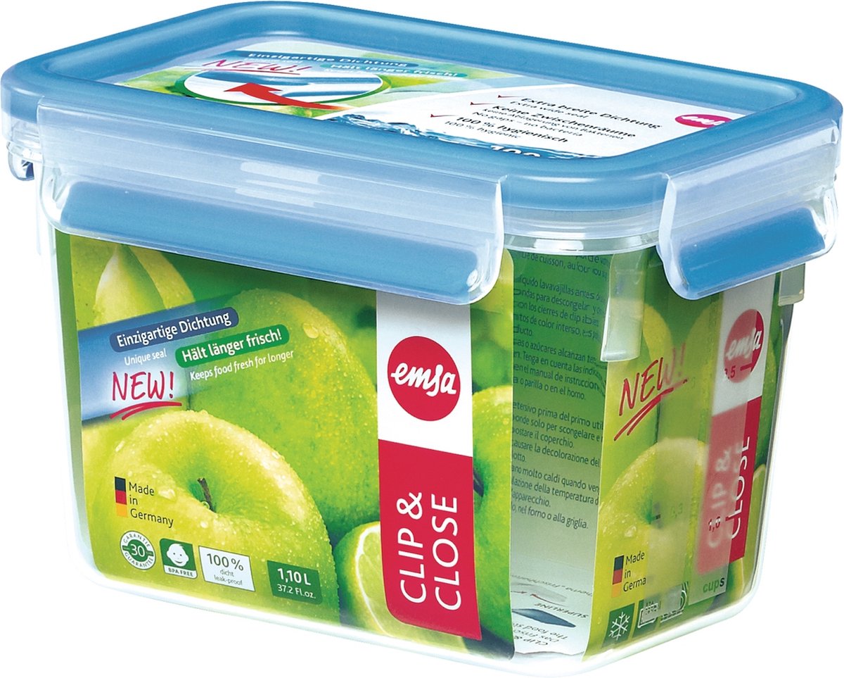 EMSA Clip Close Vershoudbakje, 1,1 l