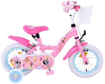 Disney Princess Kinderfahrrad Girls 12 Zoll rosa zwei Handbremsen