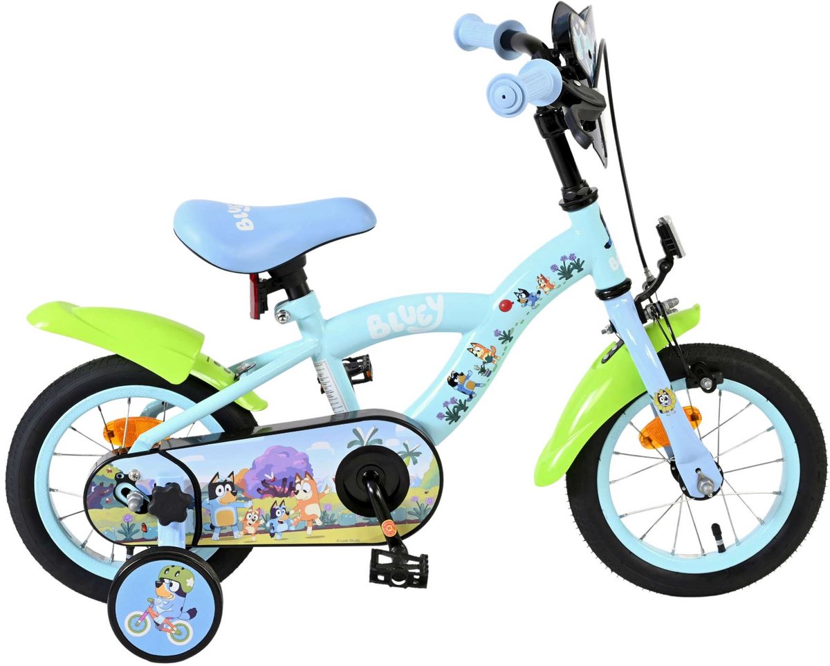 Bluey Kinderfahrrad - Uni - 12 Zoll - Blau