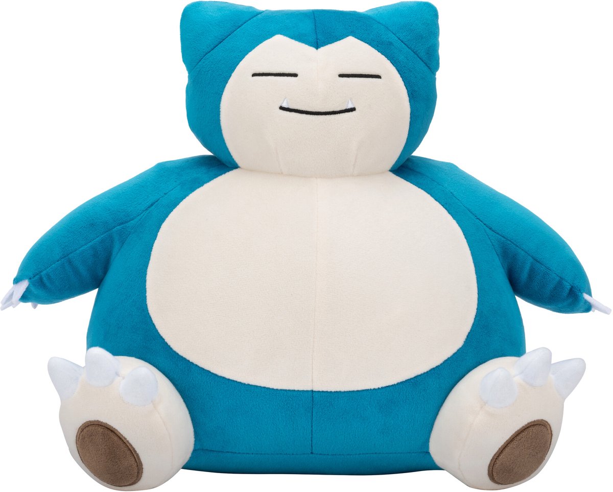 Jazwares Pokémon – 30 cm Schlafplüsch – Relaxo