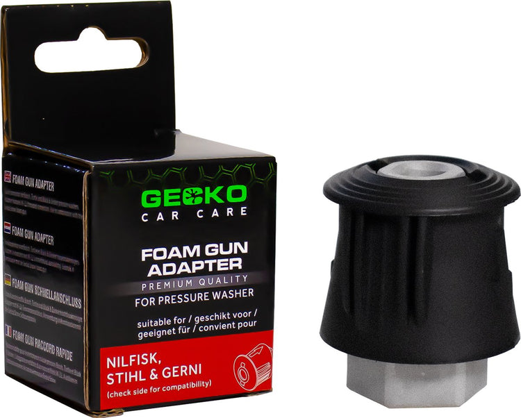 Gecko Autopflege Gecko Schaumpistolenadapter Nilfisk Stihl Gerni
