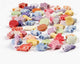 Creativ Company Pastellmischung, Größe 9-12 mm, Lochgröße 1,2 mm, ca. 380 Stück, 110 g, 175 ml 1 Karton