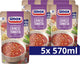 Unox - Suppe im Beutel - Chinesische Tomatensuppe - 5 Beutel x 570 ml