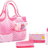 Baby Rosenwindelbeutel mit Accessoires
