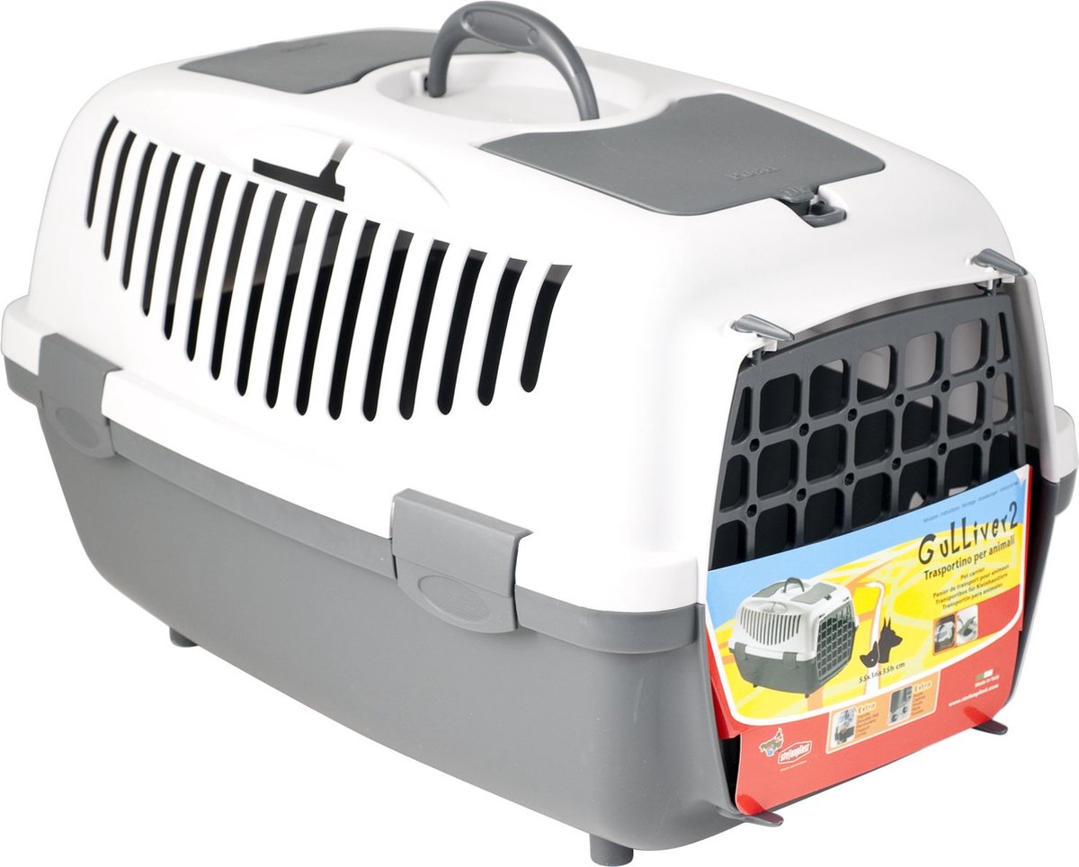 Stefanplast - Gulliver 2 Transportbox - 55 x 36 x 35 cm - grau grau - Kunststoff