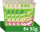 Knorr gute Pasta – Carbonara xxl – ohne künstliche Farb- und Konservierungsstoffe – 8 x 92 g