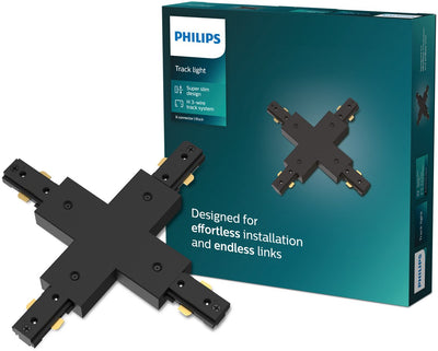 Philips LED Philips EasyLink - Anschluss - X-förmiger Anschluss - Schwarz - Schienenbeleuchtung