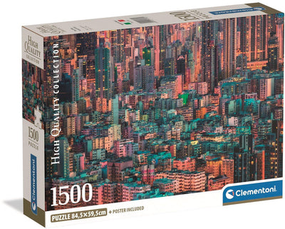 Clementoni Jigsaw Puzzle The Bienenstock, Hongkong, 1500st.