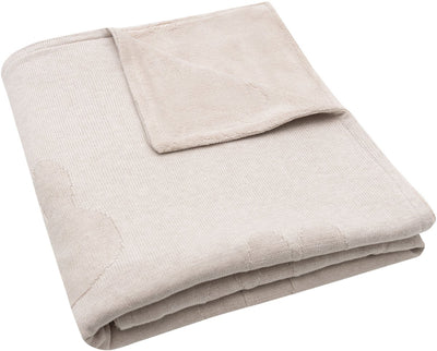 Jollein – Kinderbettdecke 100 x 150 cm – Babydecke – Miffy – Nougat-Korallen-Fleece
