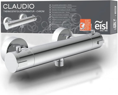 EISL -Duschmischer Claudio Thermostatic Chrom -gelenkt