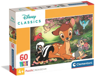 Clementoni Kinderpuzzle Disney Classic – Puzzle 60 Teile – Puzzle und Lernspielzeug – Spiele und Puzzles für Kinder ab 4 Jahren