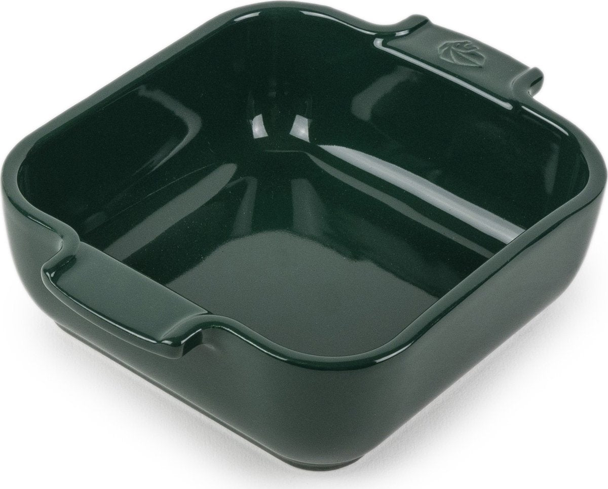 Peugeot Appolia Backform 18 cm – Waldgrün – quadratisch