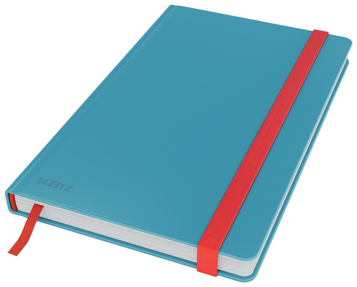 Leitz Cozy Notebook A5 Soft Touch liniert – Hardcover-Notizbuch – Serene Blue