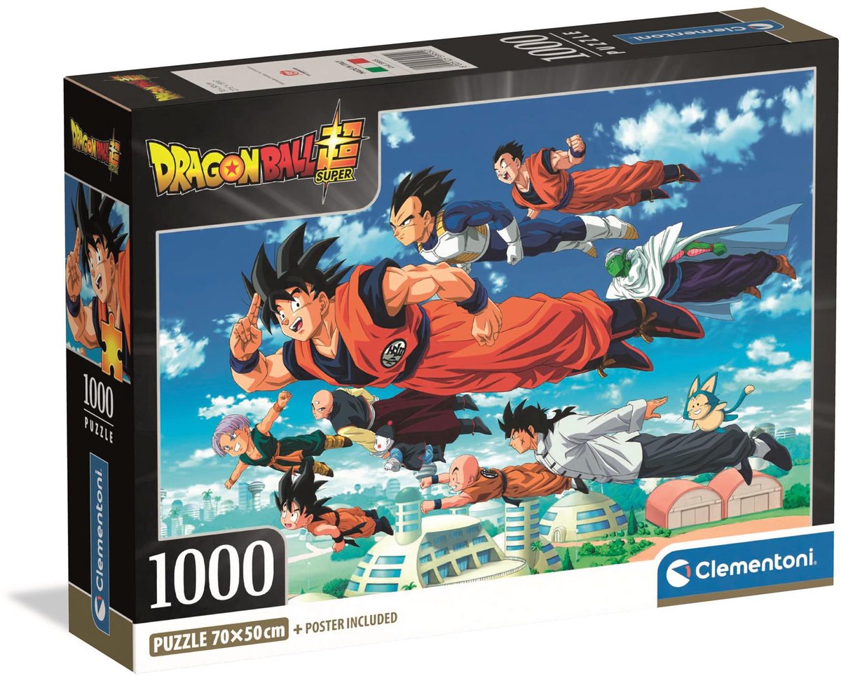 Clementoni - Puzzle - 1000 Teile - Drachenball