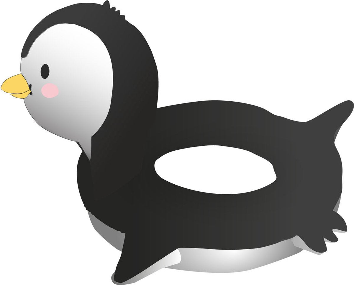 Puppen Schwimmring Pinguin, 35-45 cm