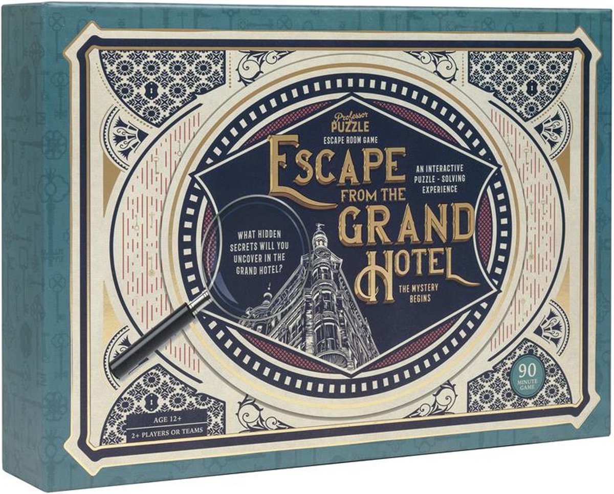 Professor-Rätsel-Flucht aus dem Grand Hotel