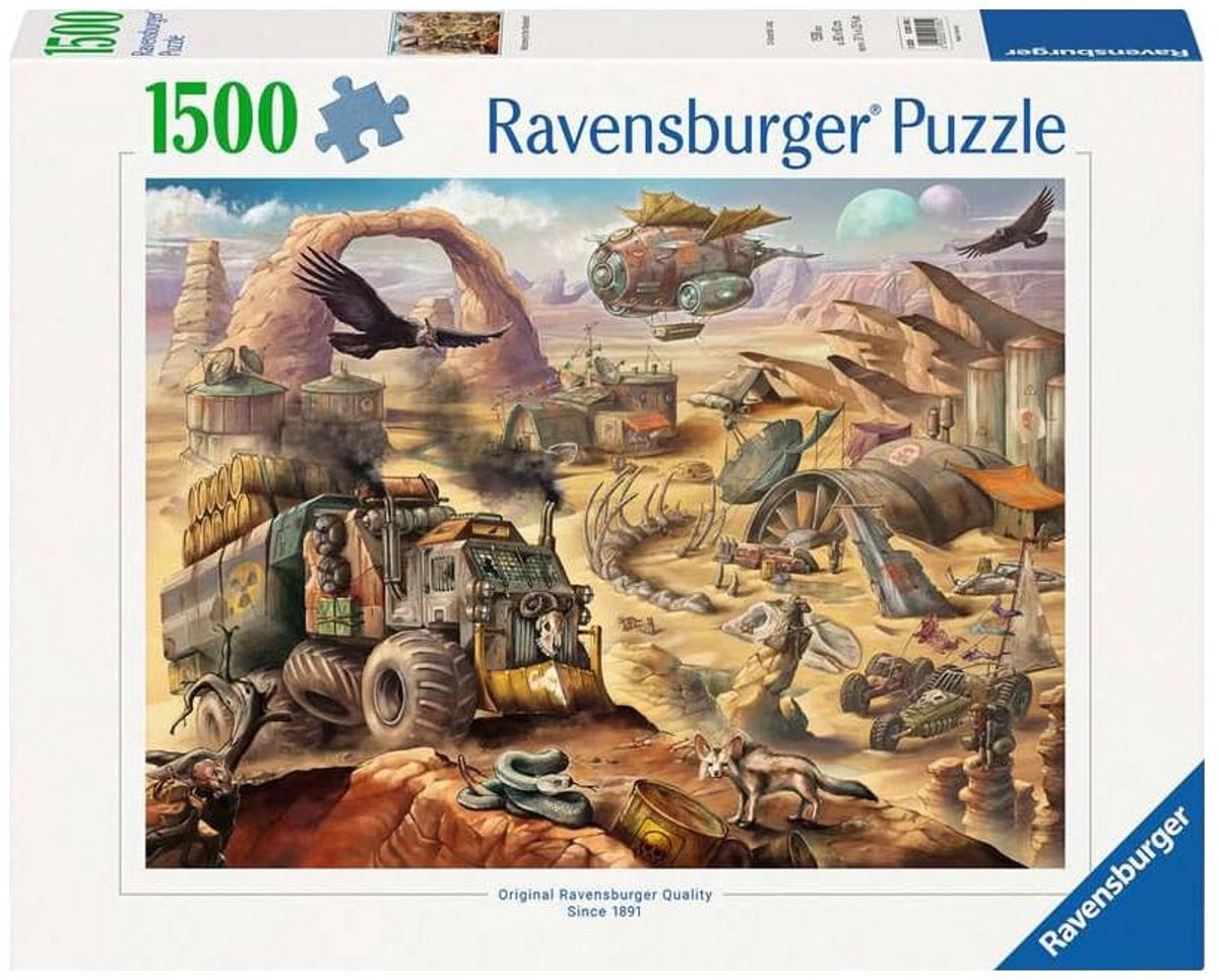 Ravensburger Puzzle Mad Max, - Puzzle - 1500 Teile