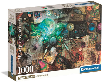 Clementoni-Puzzle Maleficium 1000 Teile Fantasy-Erwachsene.