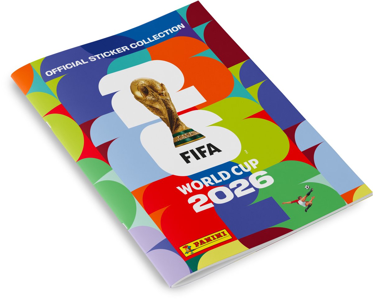 Panini – FIFA Fußball-Weltmeisterschaft 2026 – 3 Packungen – Aufkleber-Starterpaket