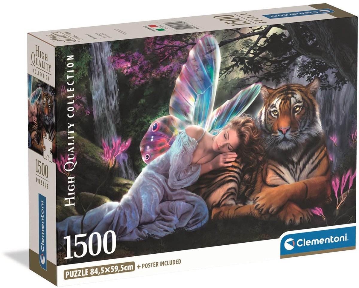 Clementoni-Puzzle My Sentinel 1500 Teile farbenfroher Puzzlespaß.