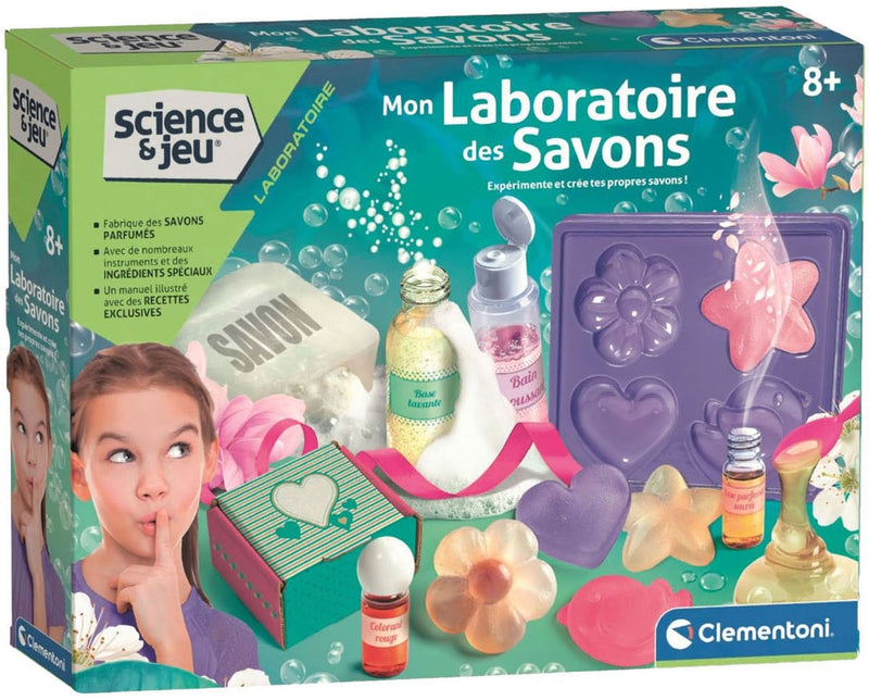 Clementoni-Wissenschaftsspiel, mein Seifenlabor