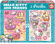 Educa Hello Kitty Puzzle 2x500 Teile rosa Kinder