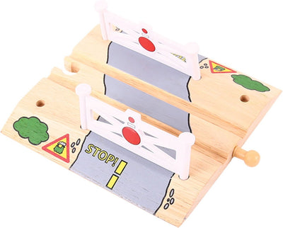 Bigjigs Holzbahnübergang – Erweiterung für Holzbahngleise