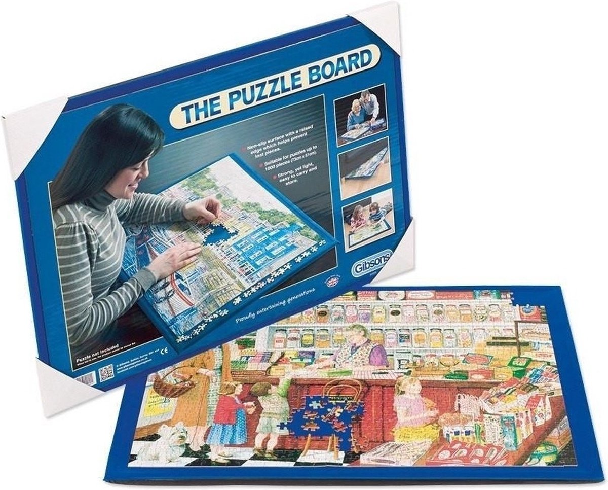 Gibsons Puzzle-Aufbewahrungsbrett – Puzzle-Brett – für Puzzles bis zu 1000 Teile (das Puzzle-Brett)