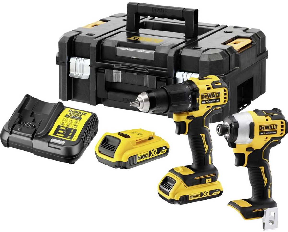 Dewalt dck2062d2t dck2062d2t-qw Akku-Schlagschrauber, Akku-Schlagbohrschrauber, Schraubendreher, Li-Ion
