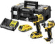 Dewalt dck2062d2t dck2062d2t-qw Akku-Schlagschrauber, Akku-Schlagbohrschrauber, Schraubendreher, Li-Ion