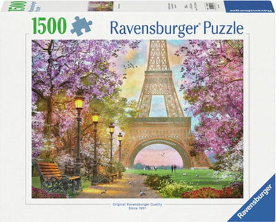 Ravensburger Puzzle in Liebe in Paris, 1500st.