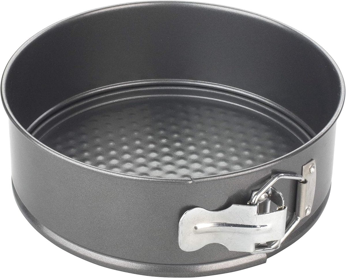 Chef Aid Springform – 20 cm runde Kuchenform mit losem Boden – Antihaft-Antihaftbeschichtung – ofenfeste Backform für Kuchen, Käsekuchen-Quiche – Stahl