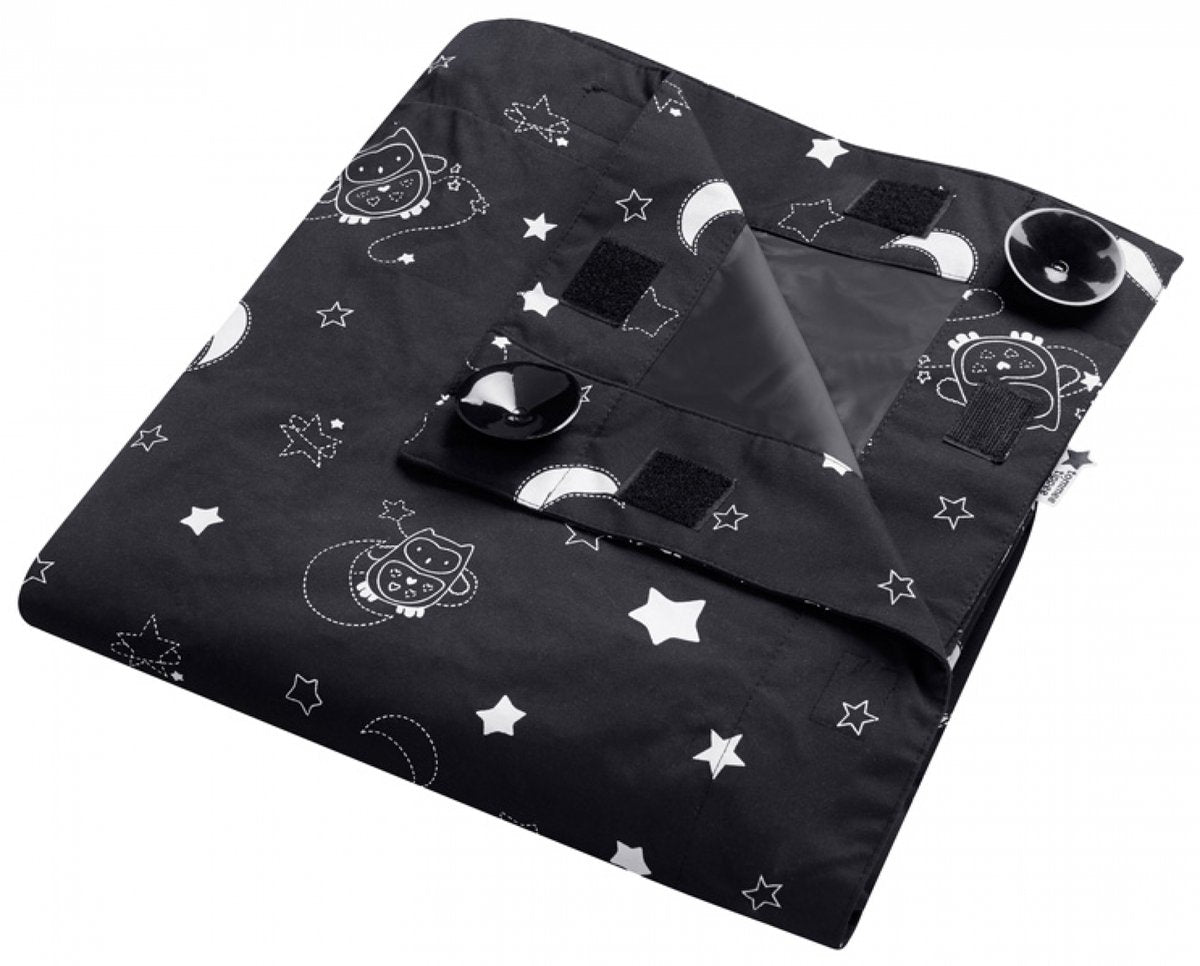 Tommee Tippee Sleeptight tragbarer Verdunkelungsvorhang mit Saugnäpfen, verstellbar und leicht, groß, 130 x 198 cm
