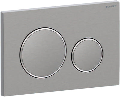 Geberit Sigma 20 Bedienfeld – Edelstahl gebürstet