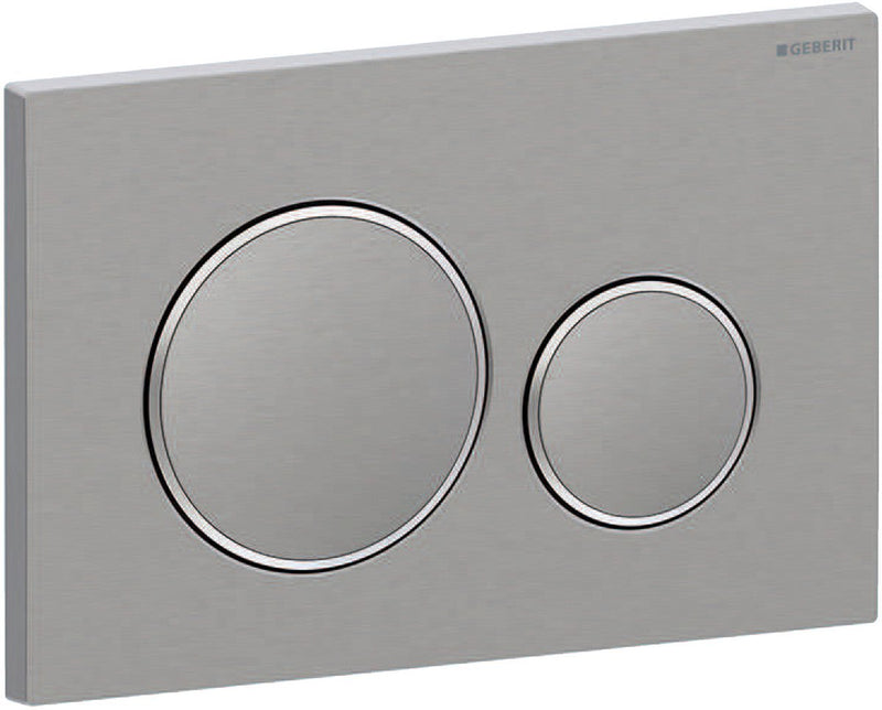 Geberit Sigma 20 Bedienfeld – Edelstahl gebürstet