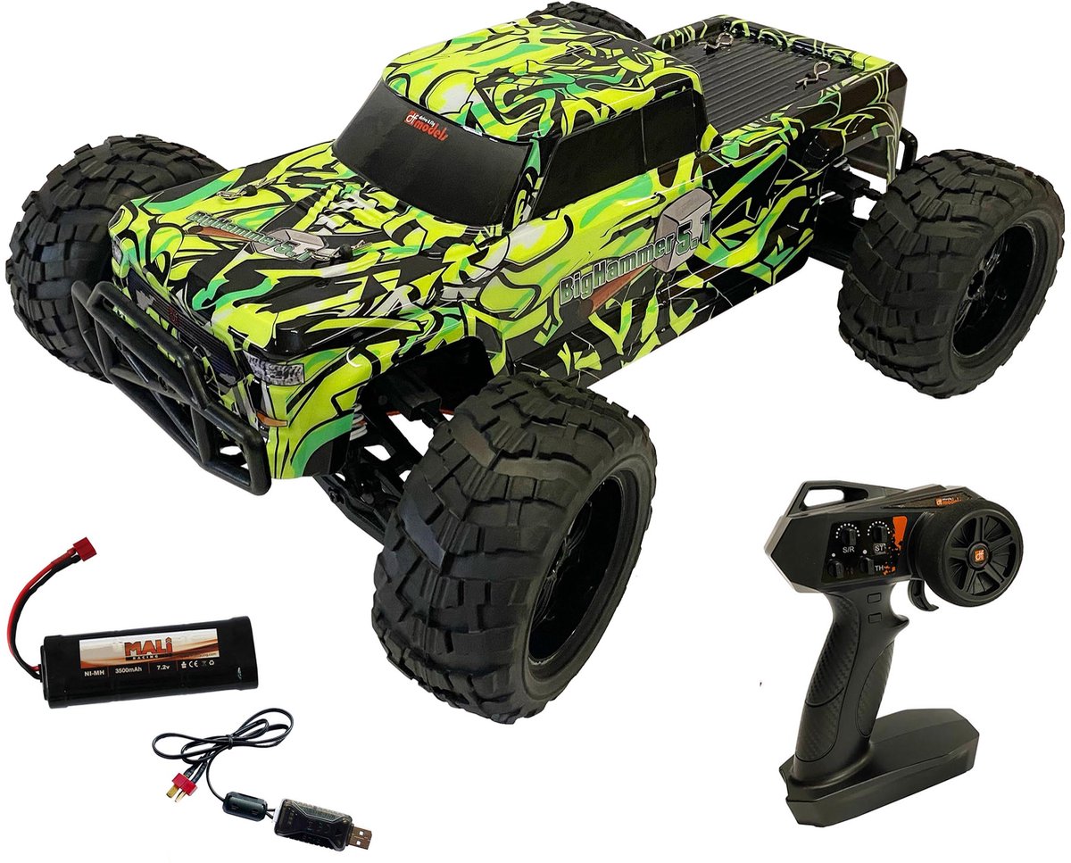 Df-Models Bighammer 5.1 Truck – gebürstet, fahrbereit