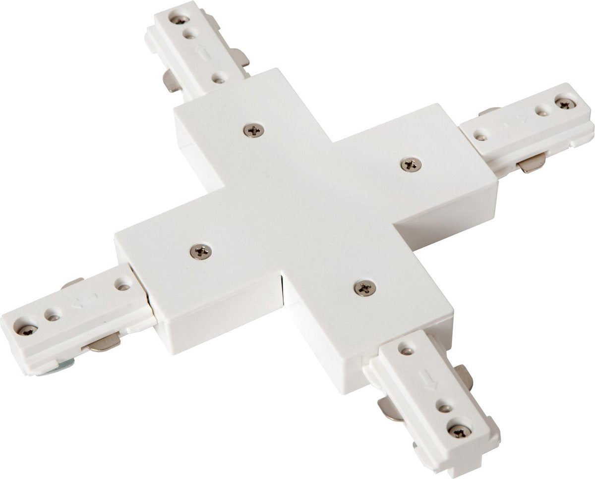 Lucide track x-connector - 1-Phasen-Schienensystem Schienenbeleuchtung - weiß (Verlängerung)