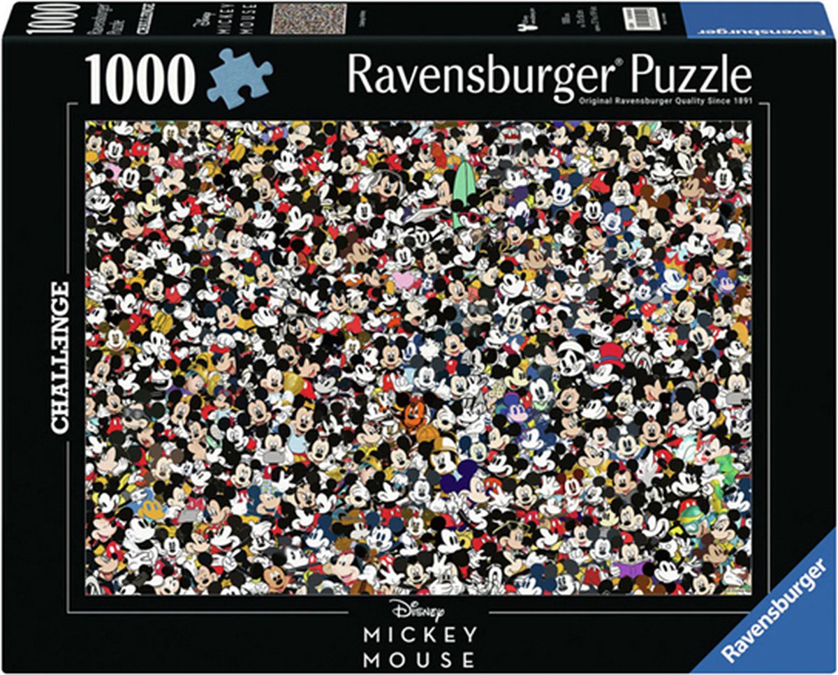Ravensburger Jigsaw Puzzle Mickey Mouse, 1000st.