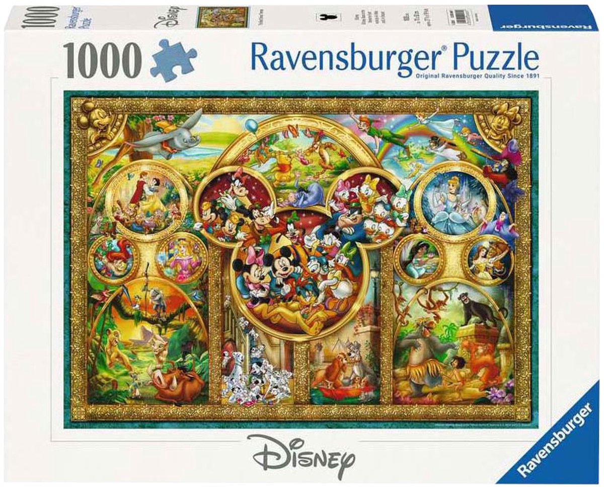 Ravensburger Jigsaw Puzzle Die schönsten Themen, 1000st.