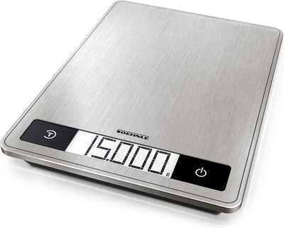 Soehnle Soehnle 61509 Seite Profi 200 Küchenskala Edelstahl