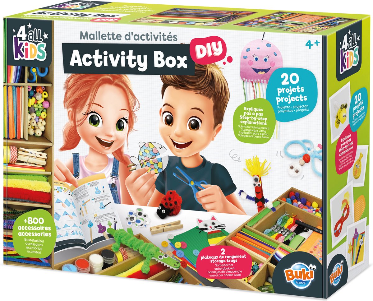 Buki France Buki – Aktivitätskoffer – Basteln