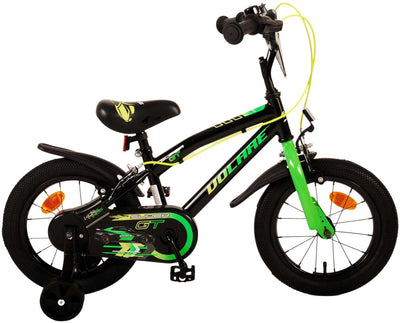 Volare Super GT Kinderfahrrad – Jungen – 14 Zoll – Grün – zwei Handbremsen