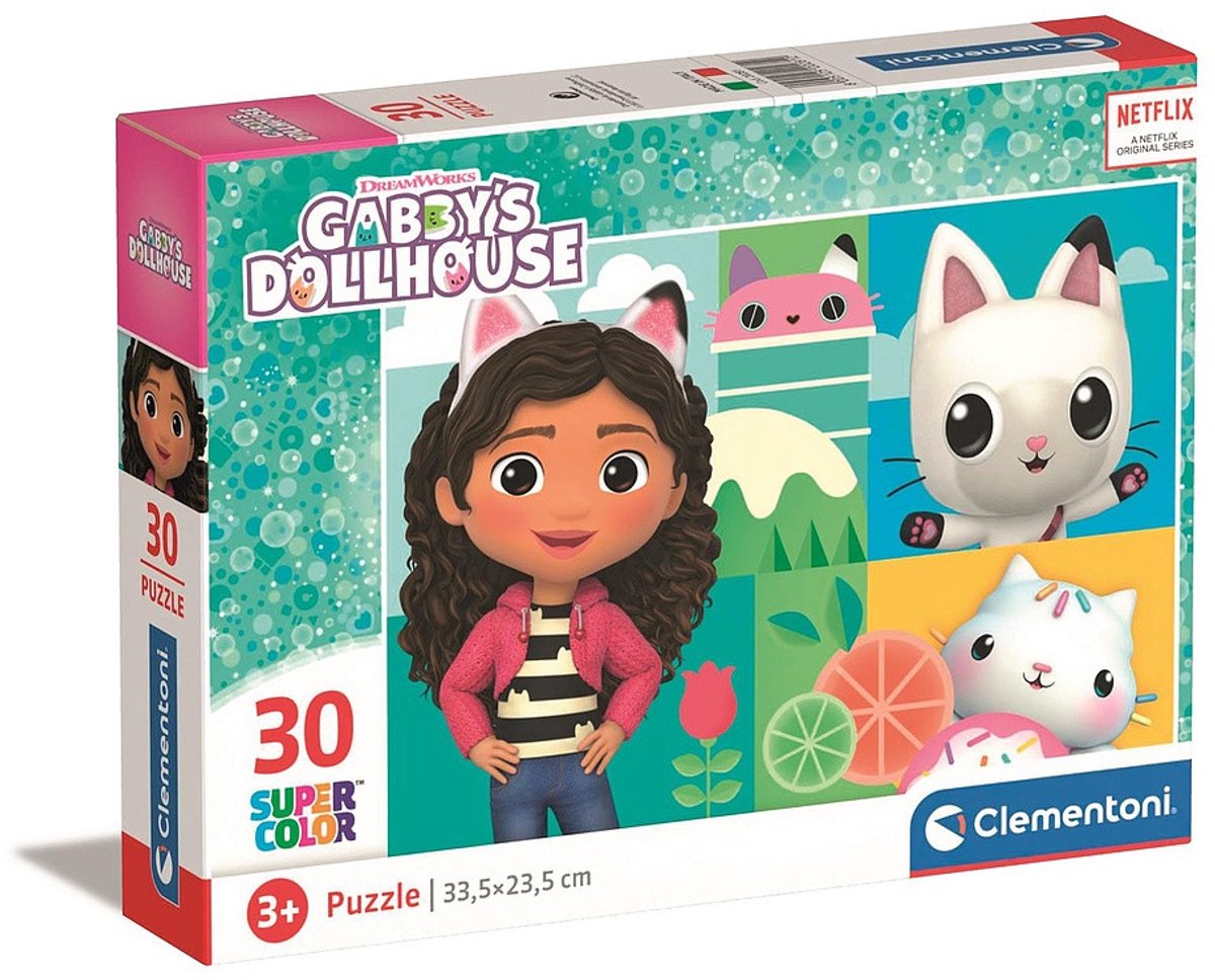 Clementoni Puzzle Gabbys Poppenhuis, 30st.