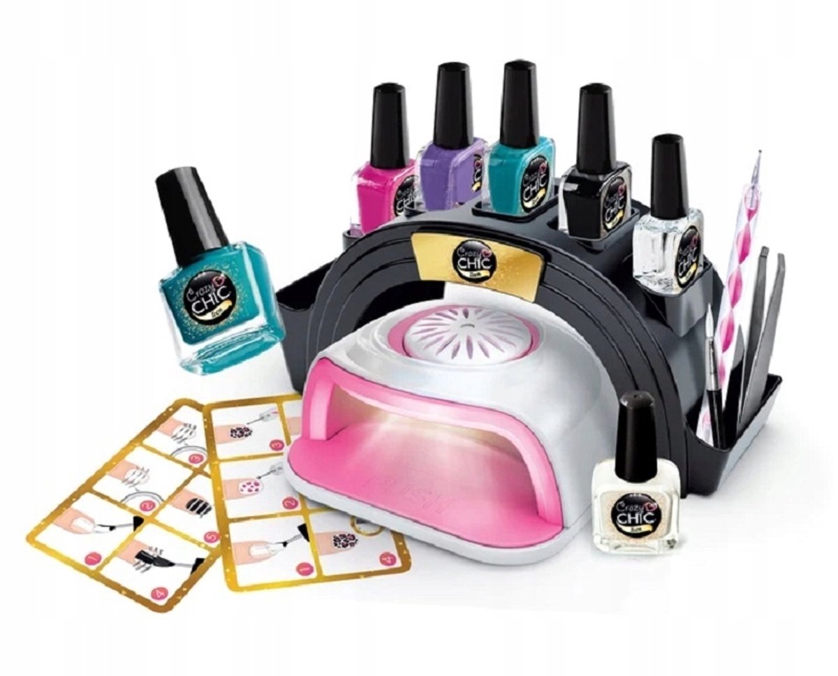Crazy Chick Clementoni Crazy Chic Nagelstudio-Set mit Nageltrockner