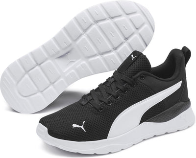 Puma anzarun lite jr Unisex-Sportschuhe - Schwarz-Weiß