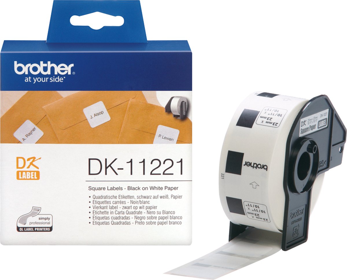Brother dk-11221 – Etikett