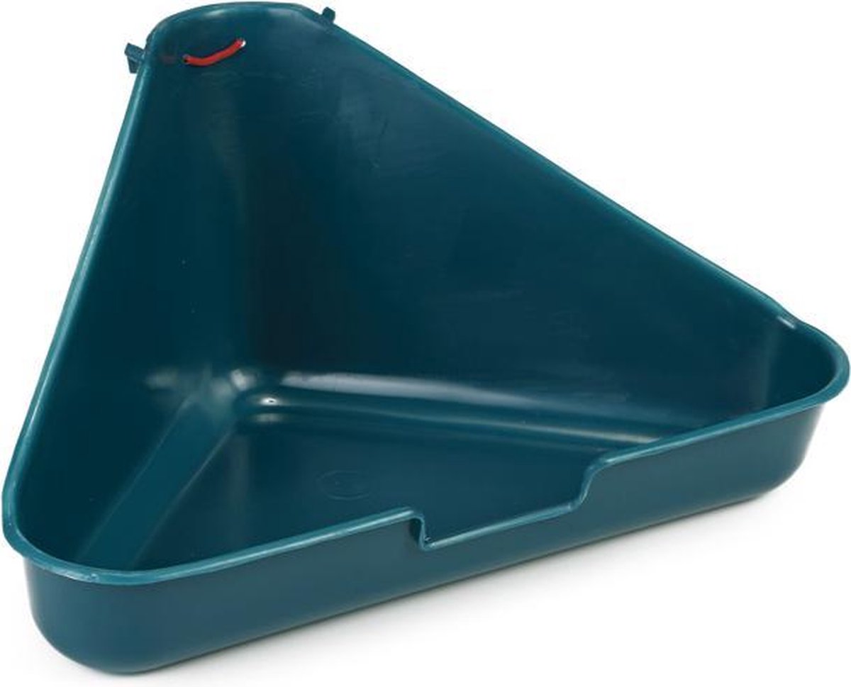 Beeztees Kaninchen-Toiletten-Pip – Nagetier – Kunststoff – grün – 35 x 20 x 17 cm