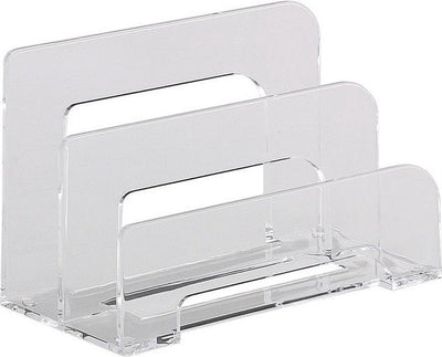 Alco-Buchstabe Standard-Acryl – 2 Fächer transparent – 75 x 150 x 95 mm – al-4466