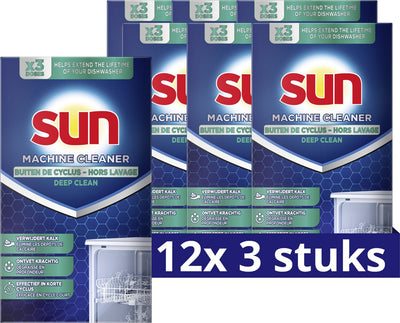 Sun Maschinenreiniger – Out-Wash – 36 Stück – Vorteilspack